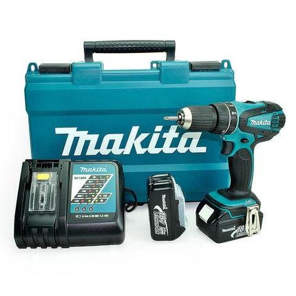 Аккумуляторный шуруповерт MAKITA DHP456 RFE, фото 2