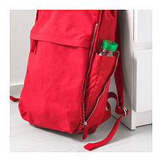 Рюкзак ФОРЕНКЛА красный IKEA ИКЕА, фото 3
