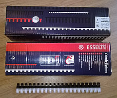 Пружина пластиковая для переплёта Esselte Plastic Binding Spines Цвет: Белый. Чёрный.