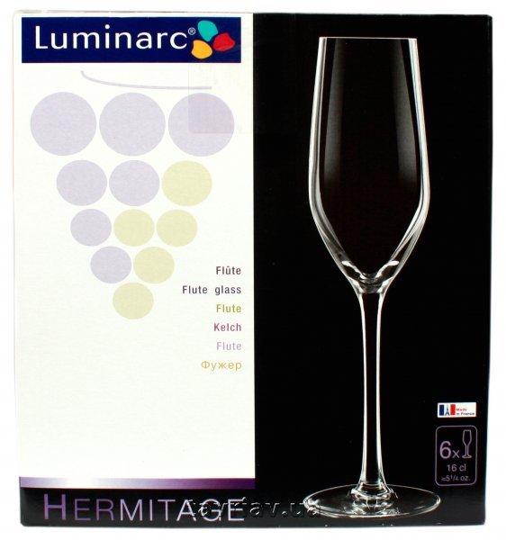 Набор бокалов для шампанского Luminarc Hermitage 160 мл 6 шт.