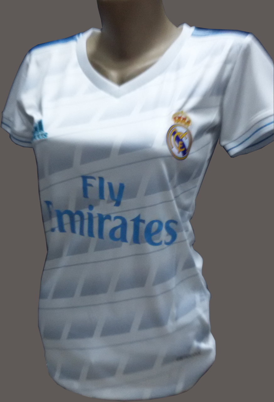 Футболка женская Real Madrid 2018 - фото 1 - id-p45457620