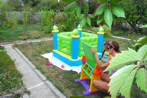 Детский надувной игровой центр "Замок" батут Intex 48257 - фото 8 - id-p45459725