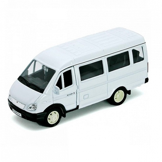 Welly 42387A Велли Модель машины 1:34-39 ГАЗель пассажирская