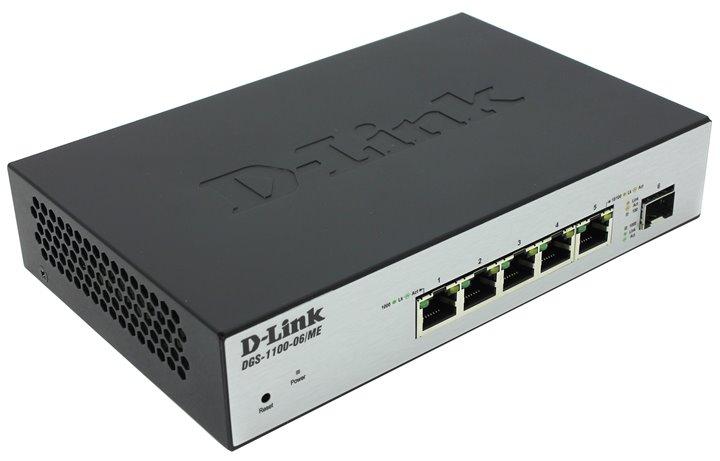 Коммутатор D-Link DGS-1100-06/ME