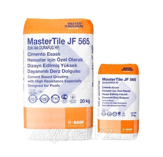 Химически стойкая затирочная смесь MasterTile® JF 565