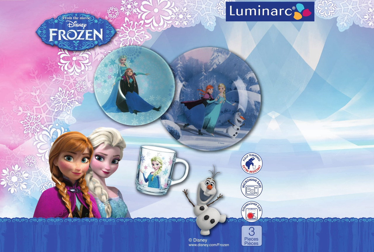 Детский набор Luminarc Disney Frozen (3 пр.)