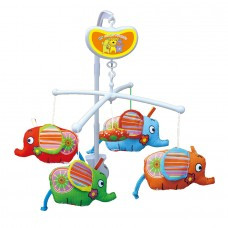Biba toys музыкальный мобиль СЛОНИКИ
