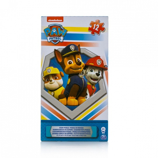 Spin Master 6033161 Коврик-пазл Щенячий патруль, 28х30 см
