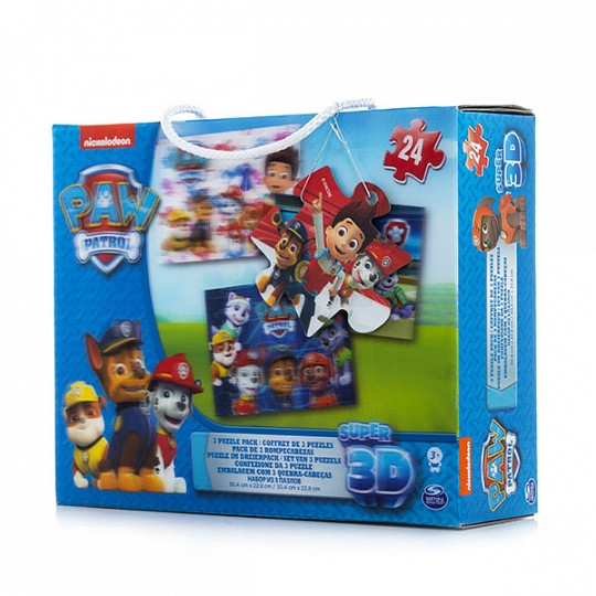 Paw Patrol 6033115 Щенячий патруль Набор 3D пазлов Щенячий Патруль