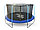 Батут StartLine Fitness 12 футов (366 см) с внутренней сеткой и держателями, фото 2