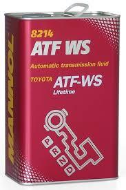 Трансмиссионное масло MANNOL ATF WS Automatic Special 4 литра