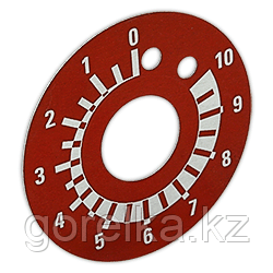 Воздушной заслонки   - Шкала