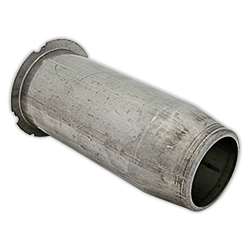 Жаровая труба для газовых горелок   - Ø90 X 193 мм