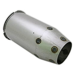 Жаровая труба для дизельных горелок   - Ø115 X 230 мм