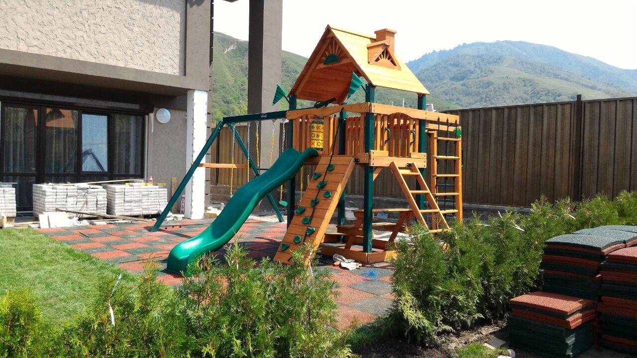 Детский игровой комплекс из дерева - Непоседа - фото 6 - id-p4449733