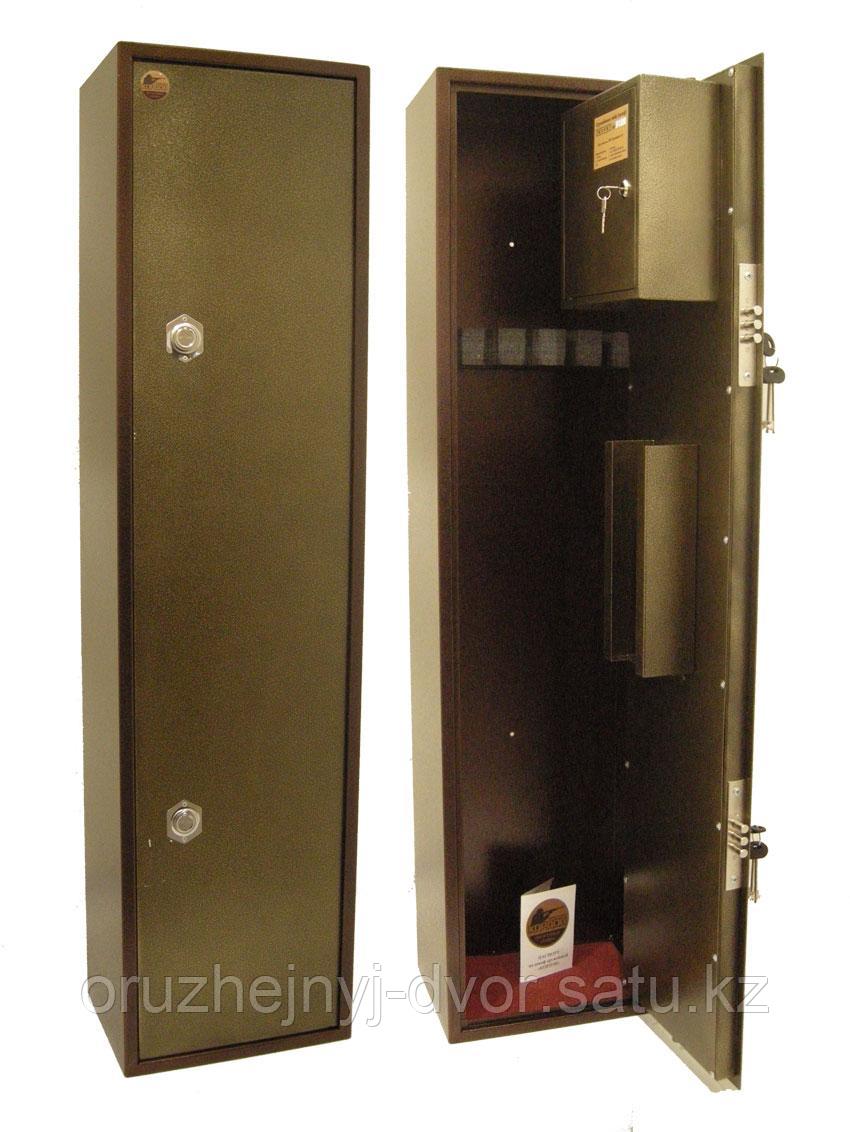 Сейф оружейный КОРДОН К11, 1150х250х220 (К-во оруж-3) (Тол.мм.2-3) (25кг)