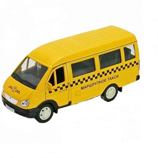 Welly 42387ATI Велли Модель машины 1:34-39 ГАЗель ТАКСИ