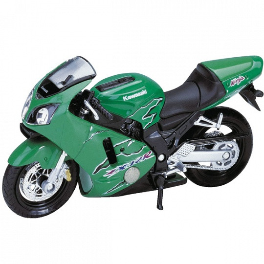 Welly 12167P Велли Модель мотоцикла 1:18 MOTORCYCLE / KAWASAKI 2001 NINJA ZX-12R