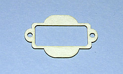 Чипборд "Рамка прямоугольная" 3,5*4