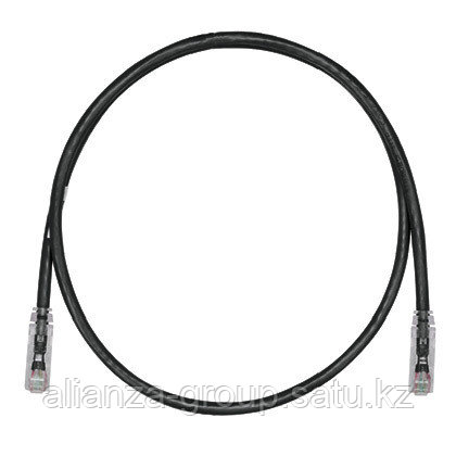PANDUIT UTPSP4MBLY Патч-корд TX6 PLUS UTP, категория 6, с модульными разъёмами RJ-45 TX6 на обоих концах, 4 м, черный