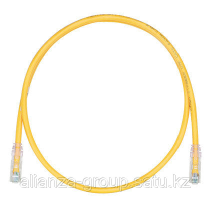 PANDUIT UTPSP2MYLY Патч-корд TX6 PLUS UTP, Cat.6, с модульными разъёмами TX6™ PLUS на обоих концах, 2 м, желтый