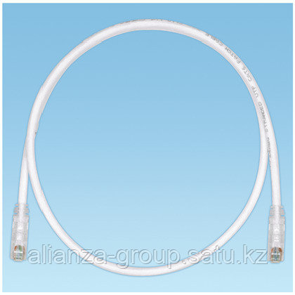 PANDUIT UTPSP2MY Патч-корд TX6 PLUS UTP, Cat.6, с модульными разъёмами TX6™ PLUS на обоих концах, 2 м, белый