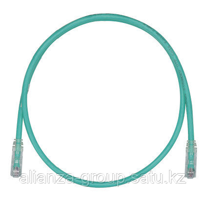 PANDUIT UTPSP2MGRY Патч-корд TX6 PLUS UTP, Cat.6, с модульными разъёмами TX6™ PLUS на обоих концах, 2 м, зеленый