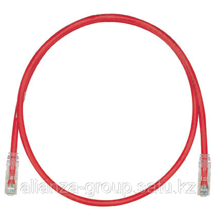 PANDUIT UTPSP20MRDY Патч-корд TX6 PLUS UTP, Cat.6, с модульными разъёмами TX6 на обоих концах, 20 м, красный