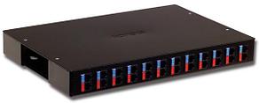 Siemon ZU-MX-48 48-портовый стальной ящик для монтажа под фальшпол, для модулей MAX, Z-MAX® и TERA®, 44,5 мм x 254 мм x 377,8 мм
