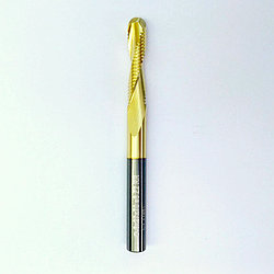 Фреза спиральная HM черновая 6х27х60 Z2 RR