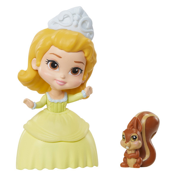 Disney Princess 011500 Принцессы Дисней Кукла персонаж сериала София Прекрасная 7,5 см, в асс-те