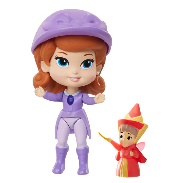 Disney Princess 011500 Принцессы Дисней Кукла персонаж сериала София Прекрасная 7,5 см, в асс-те
