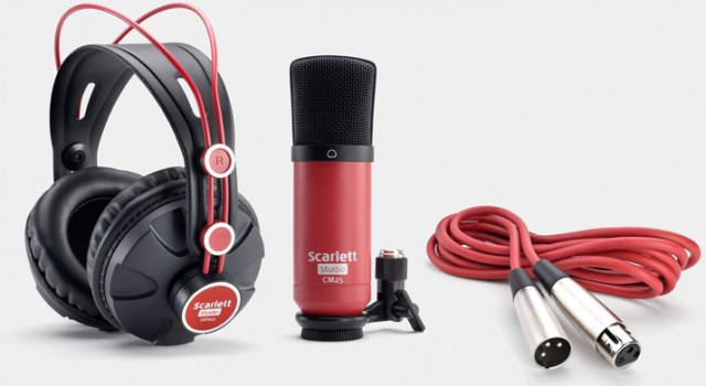 Комплект для звукозаписи Focusrite Scarlett 2i2 Studio 3Gen - фото 2 - id-p45603750