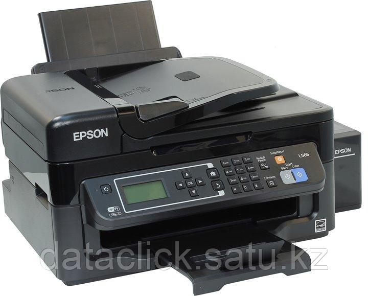 МФУ Epson L566 фабрика печати, факс,Wi-Fi - фото 1 - id-p45605023