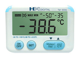 HM Digital HM Digital TM3000 Цифровой термометр - контроллер со звуковой сигнализацией
 TM3000