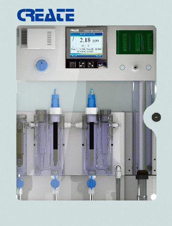 Create POP-8300А Система мониторинга и контроля свободного хлора, pH и температуры воды POP8300A