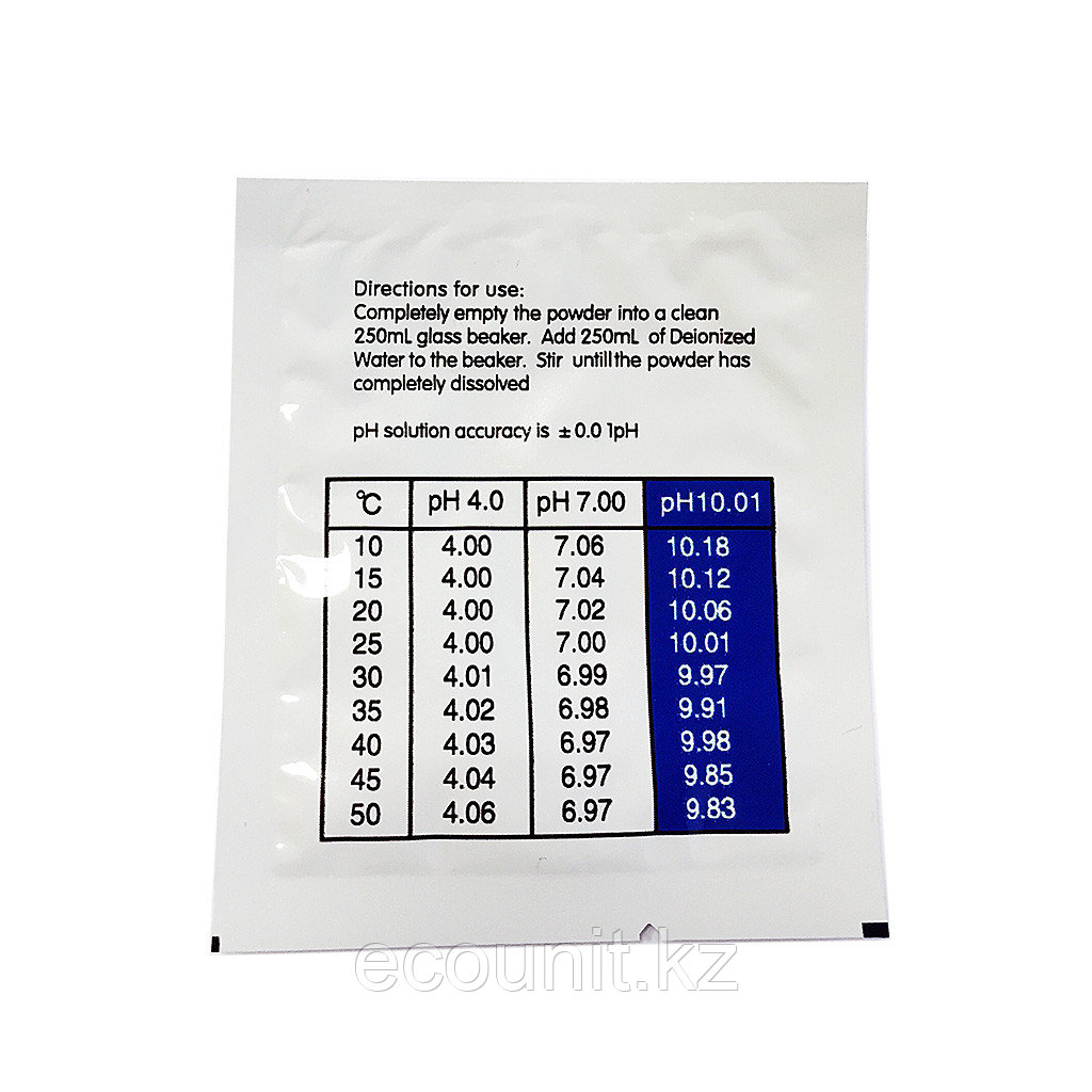 Amtast PH10 Порошок с реагентом для приготовления калибровочного раствора pH10.01 PH10 - фото 2 - id-p27235959
