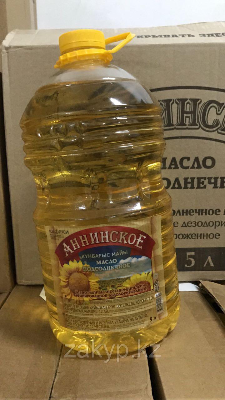 Масло Аннинское : продажа, цена в Алматы. Растительное масло от "Zakyp ...