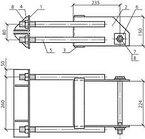 У2 кронштейн