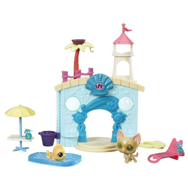 Littlest Pet Shop B9344 Литлс Пет Шоп Игровой набор Дисплей для петов, в ассортименте
