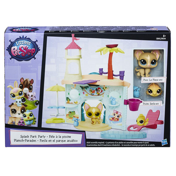 Littlest Pet Shop B9344 Литлс Пет Шоп Игровой набор Дисплей для петов, в ассортименте