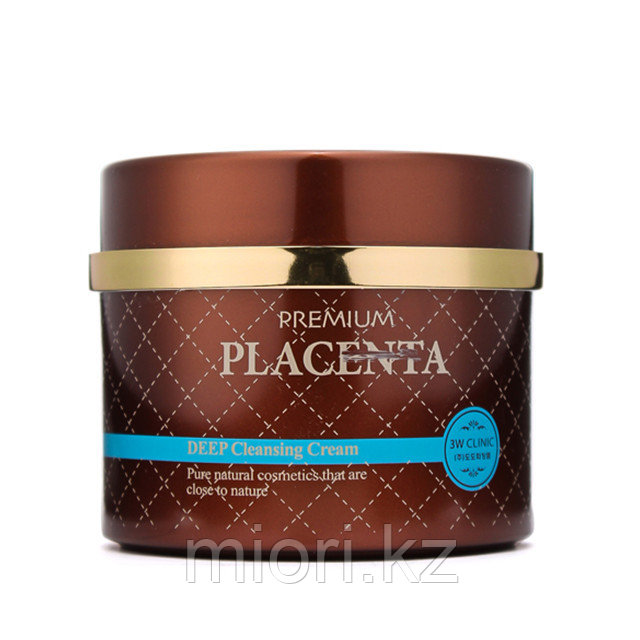 Premium Placenta Deep Cleansing Cream [3W CLINIC], фото 1