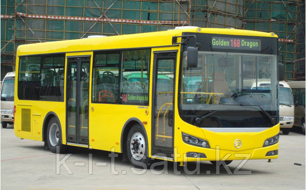 Городской газовый автобус Golden Dragon XML6845