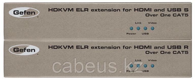 KVM CAT5 удлинитель Gefen EXT-HDKVM-ELR - фото 1 - id-p45654177