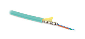 Hyperline FO-DF-IN-503-8-LSZH-AQ Кабель волоконно-оптический 50/125 (OM3) многомодовый, 8 волокон, плотное