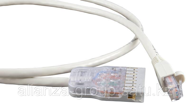 Hyperline PC-110-RJ45-4P-C6-3M-GY Патч-корд 110 тип- RJ-45, 4 пары, Cat.6, 3 м
