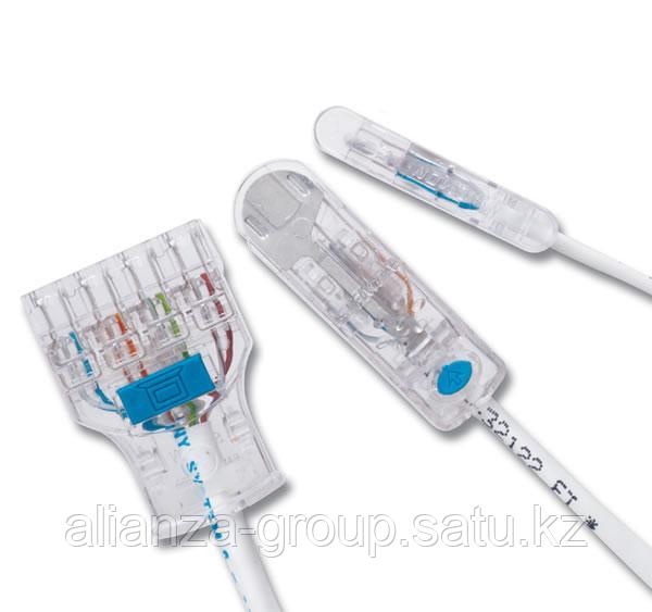 Siemon S110P1-U4-10M Патч-корд 110 тип-RJ45, 1 пара, категория 5e, USOC, CMG, 10 м, белый