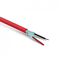Hyperline ASC-1x2x0.8-LSZH-RD J-Y(ST)Y Монтажный кабель с электростатической экранировкой для пожарной сигнализации, 1x2x0.8, F/UTP, однопроволочные