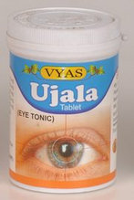 Тоник для глаз "Уджала", 100 таблеток (Ujala Vyas)