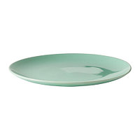 Тарелка ФЭРГРИК диаметр 27 см. светло-зеленый IKEА, ИКЕА, фото 1